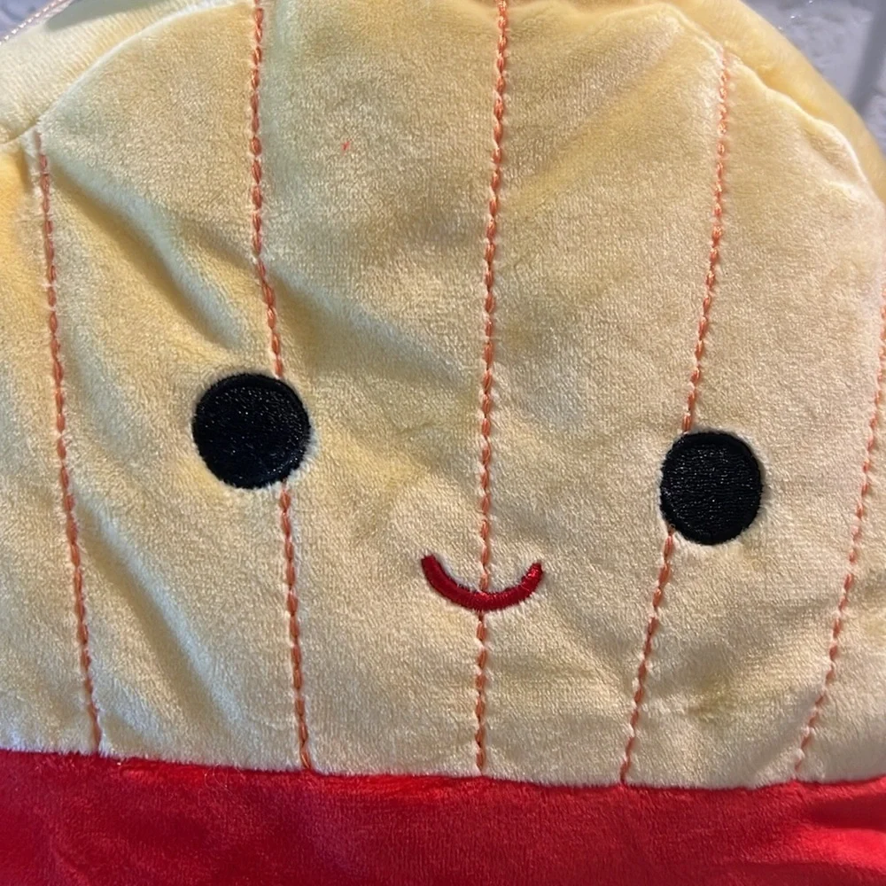 Squishmallows NWT Floyd the French Fries Plush Bag